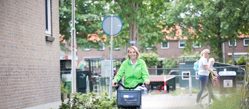 Wijkverpleegkundige Op De Fiets